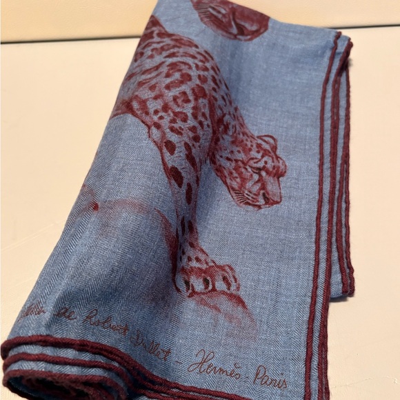 Hermes Accessories - Hermès Wild Cat Scarf